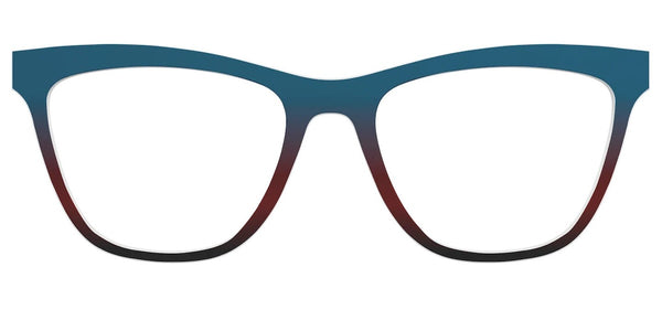 Fashion glasses: The Teal to Espresso Gradient