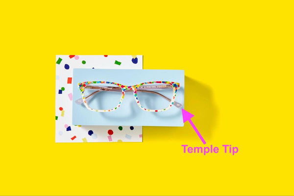 Eyeglasses temple tip