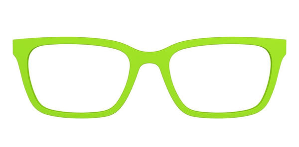 Green eyeglasses