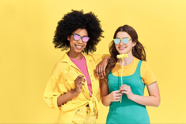 Women wearing The Soto sunglasses