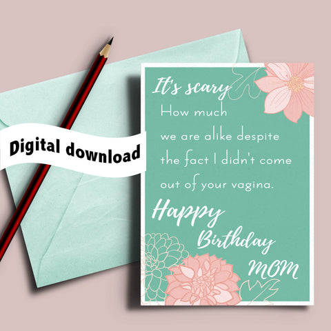 printable funny birthday card for stepmom adoptive mom