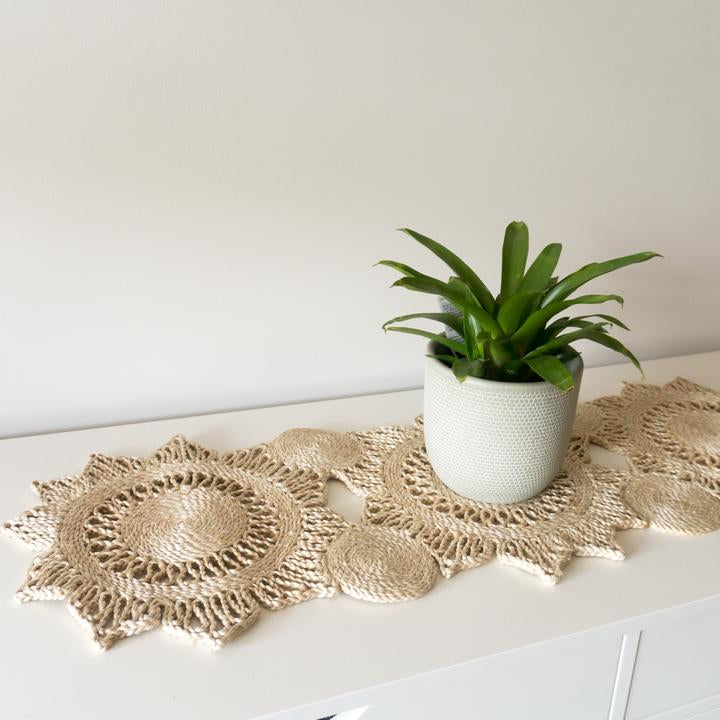 jute table runner