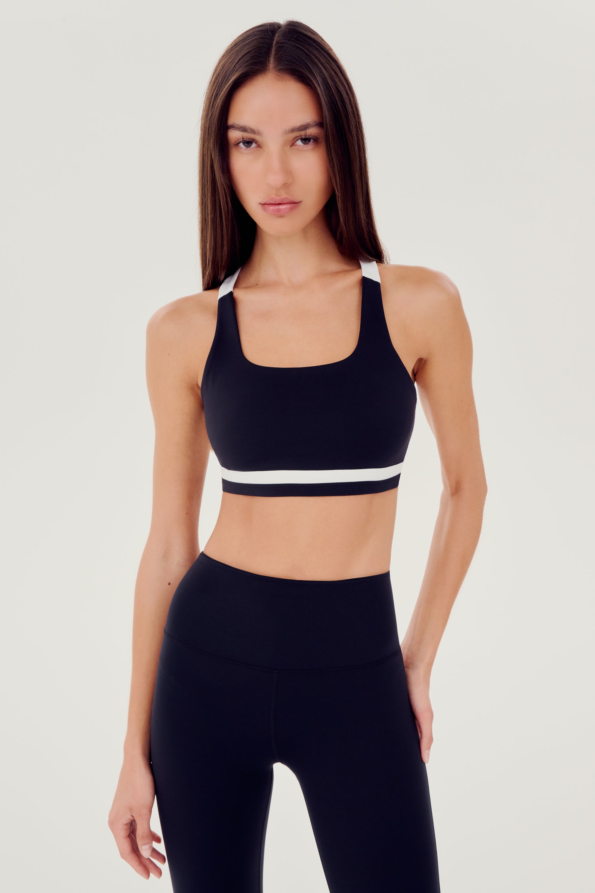 Monah Rigor Bra - Black/White