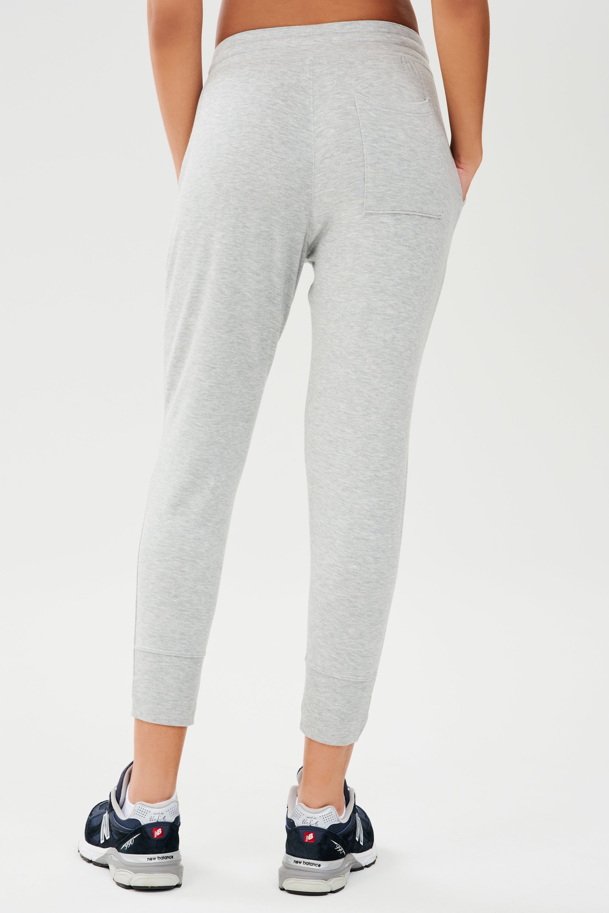 Splits59 Women's Reena Cropped Sweatpants - Indigo - Size Medium