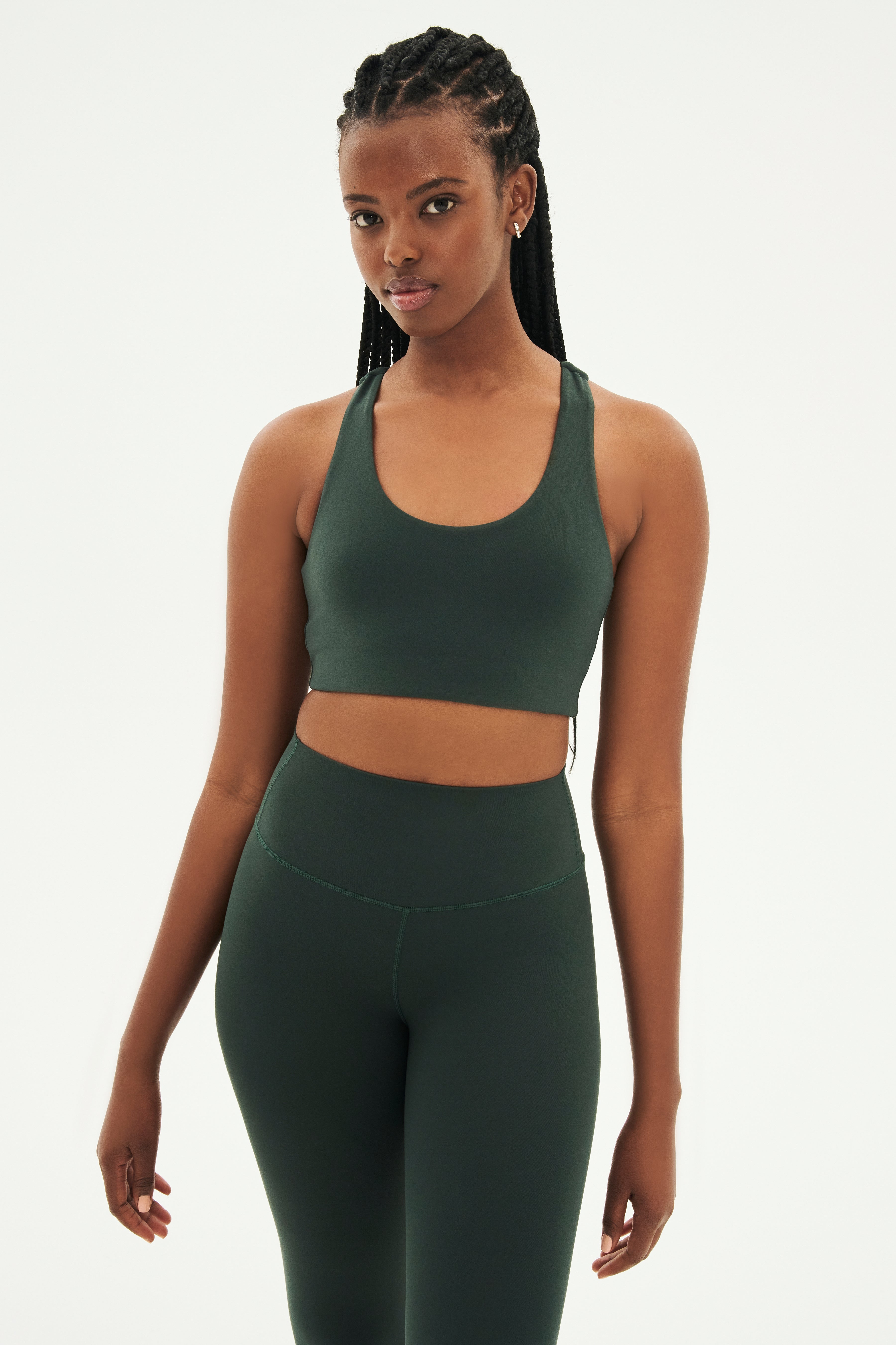 WOMEN'S BRA DARK GREEN