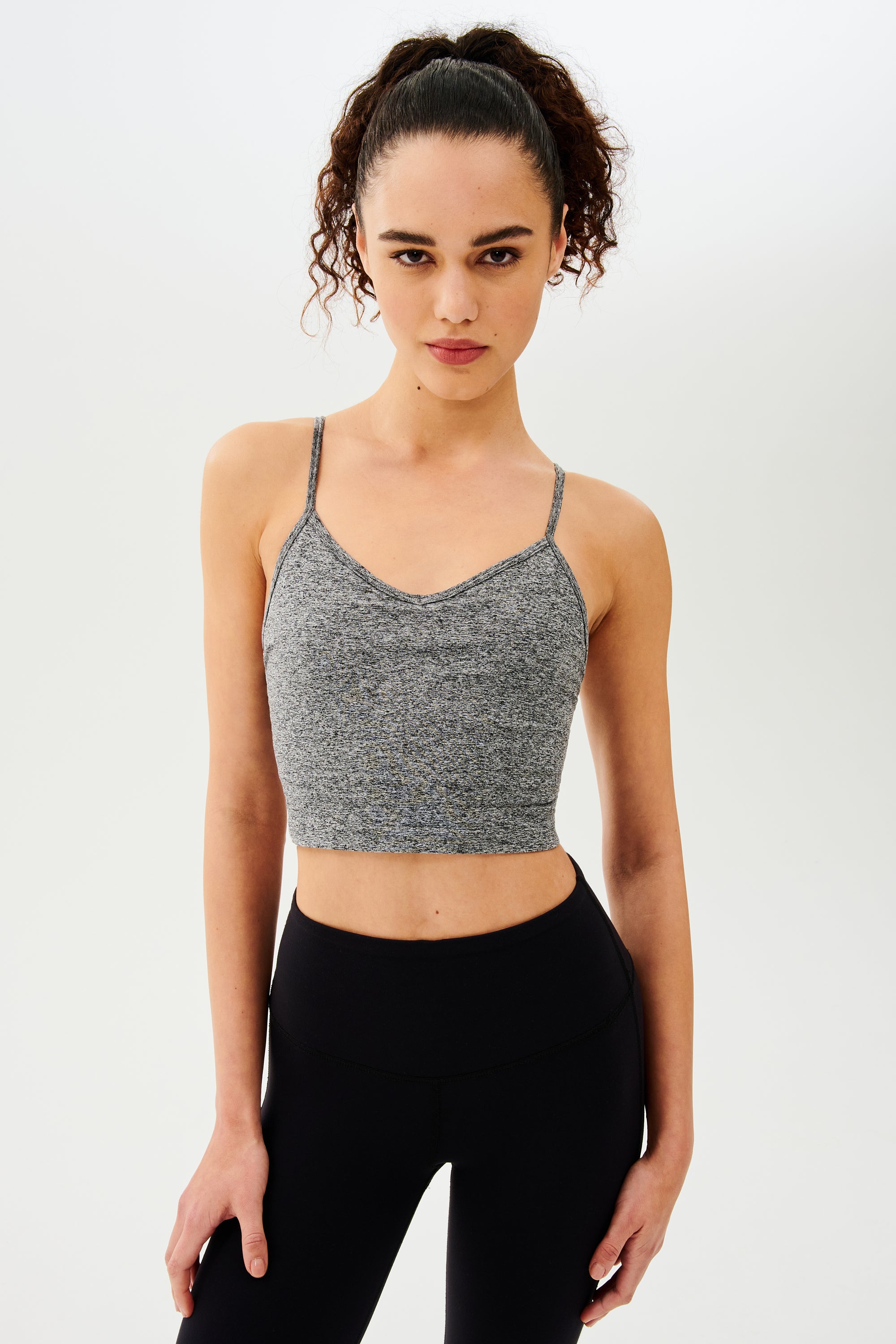 Loren Seamless Cami - Black