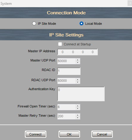 Motorola RDAC Software Setup