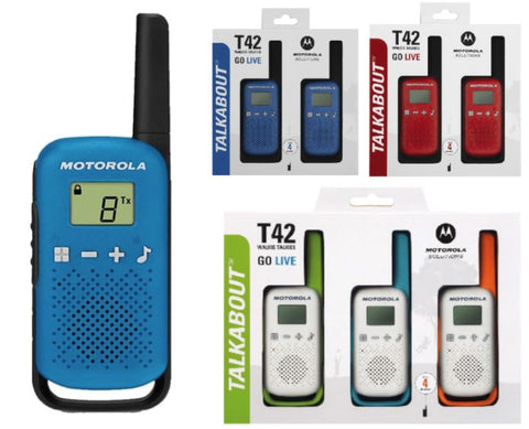 Motorola T42 Walkie Talkies