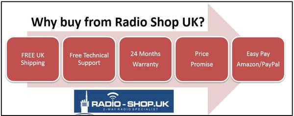 Hytera TC-620 Licensed Analogue Two Way Radio from Radio-Shop.uk