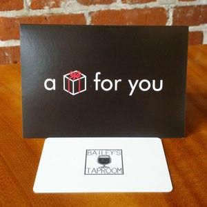 Bailey S Taproom Gift Card