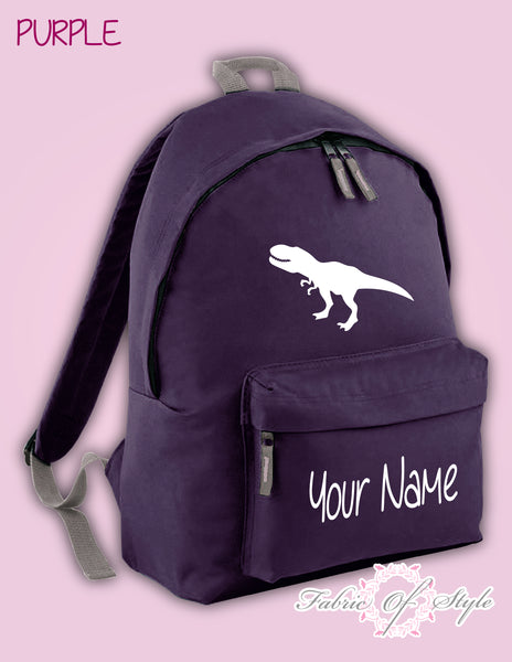 purple dinosaur backpack