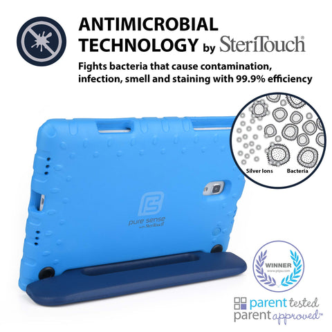 Germ free, bacteria killing, antimicrobial Galaxy Tab A 10.5 case