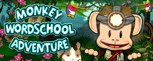 Monkey Word School Adventure