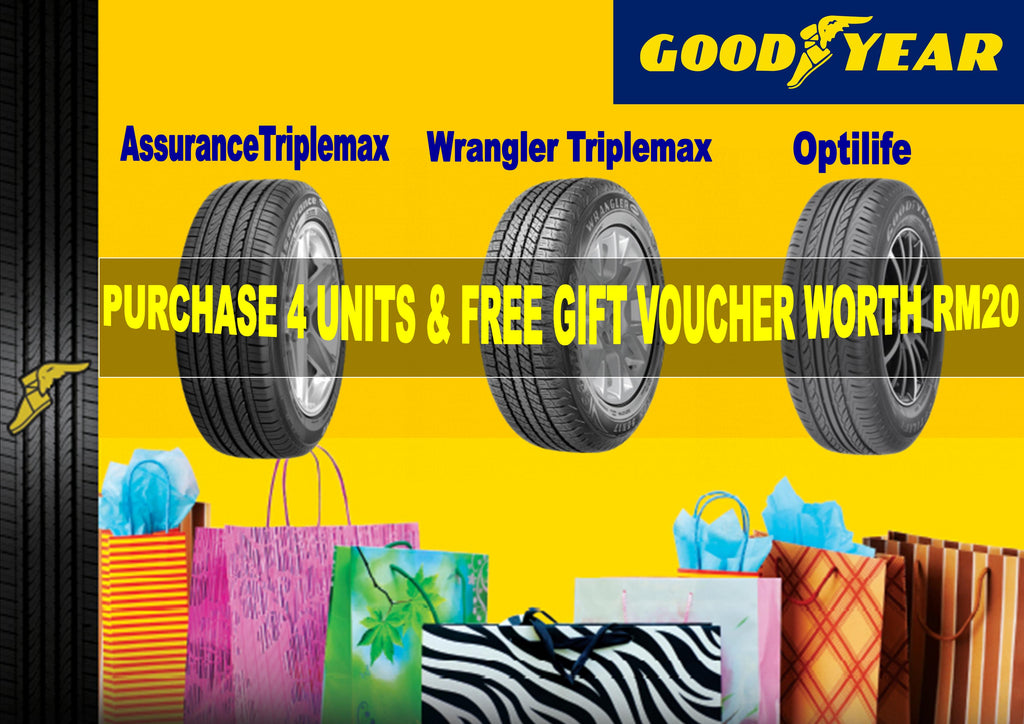 GOODYEAR ASSURANCE TRIPLEMAX , GOODYEAR WRANGLER TRIPLEMAX , GOODYEAR –  Hawk Tyre Service Sdn. Bhd. 197801006314 (43350-P)