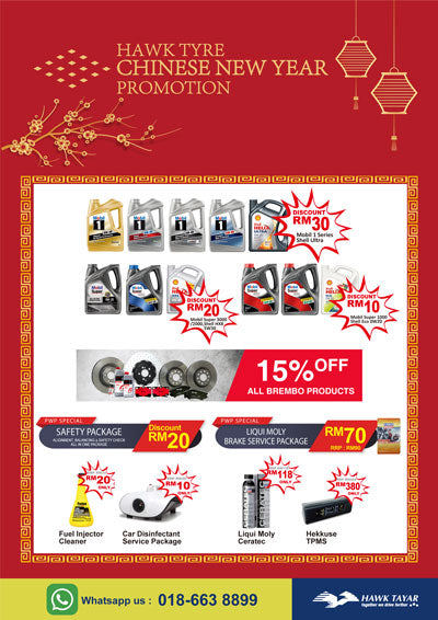 Chinese New Year Promotion 2022 - Hawk Tyre