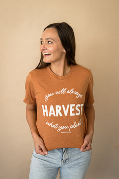 Harvest What You Plant Graphic Tee in Autumn | Sizes S - 3XL