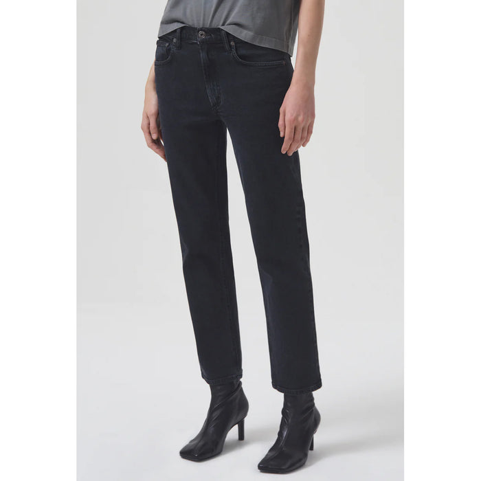 Kye Mid Rise Straight Crop (STRETCH) in Diversion – AGOLDE