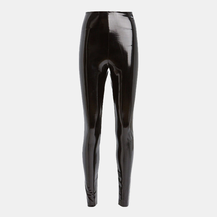Vintage Scirocco Shiny Black Nylon Spandex Leggings – Community