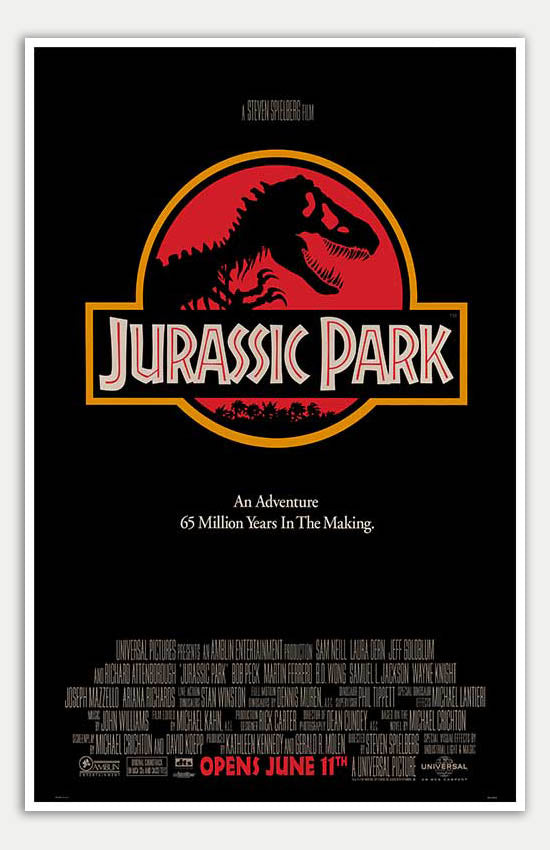 Jurassic Park - 11" x 17"  Movie Poster - Mini Movie Posters product image