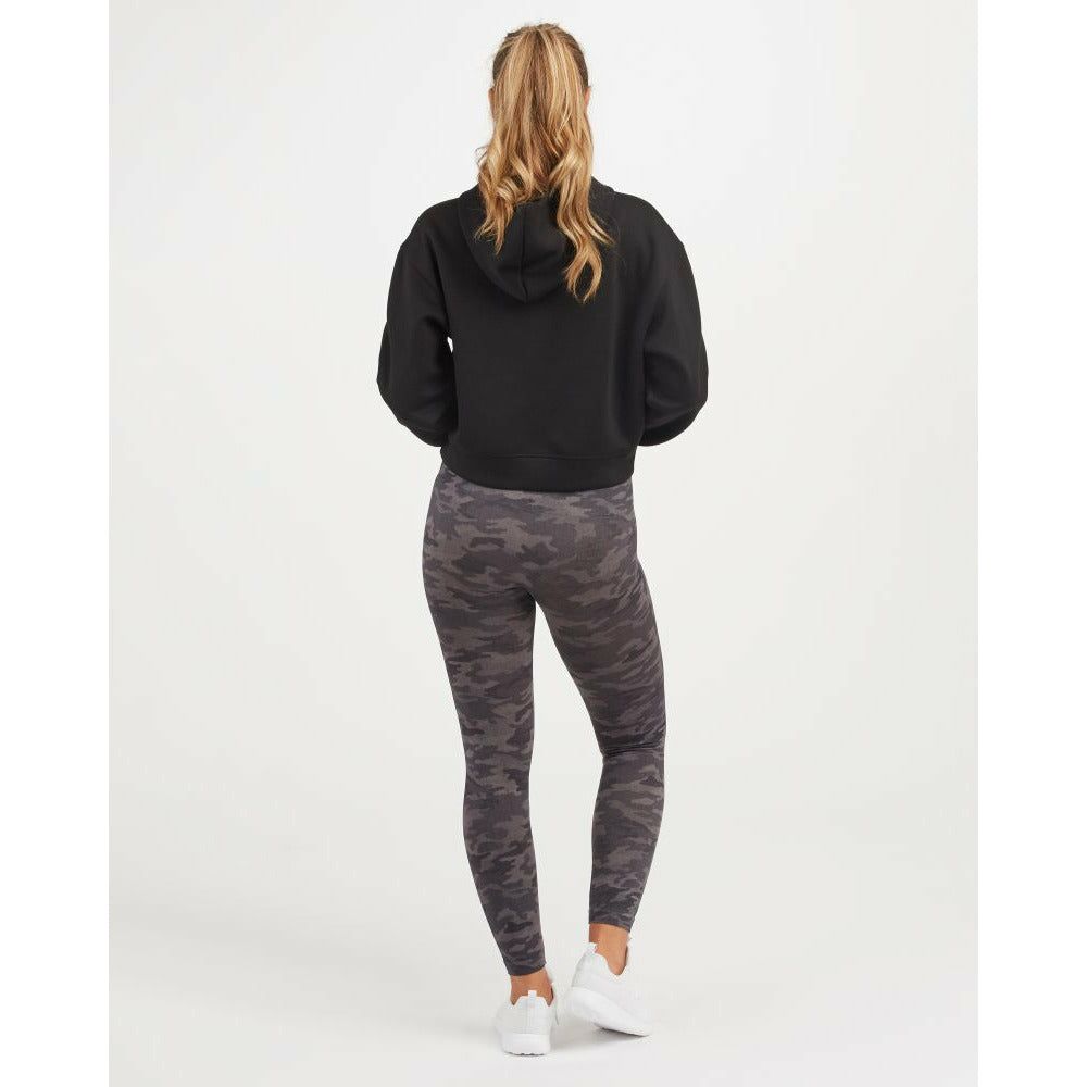 Spanx New $68 Look At Me Now Cropped Seamless Leggings Medium Black Camo -  $40 New With Tags - From Sam