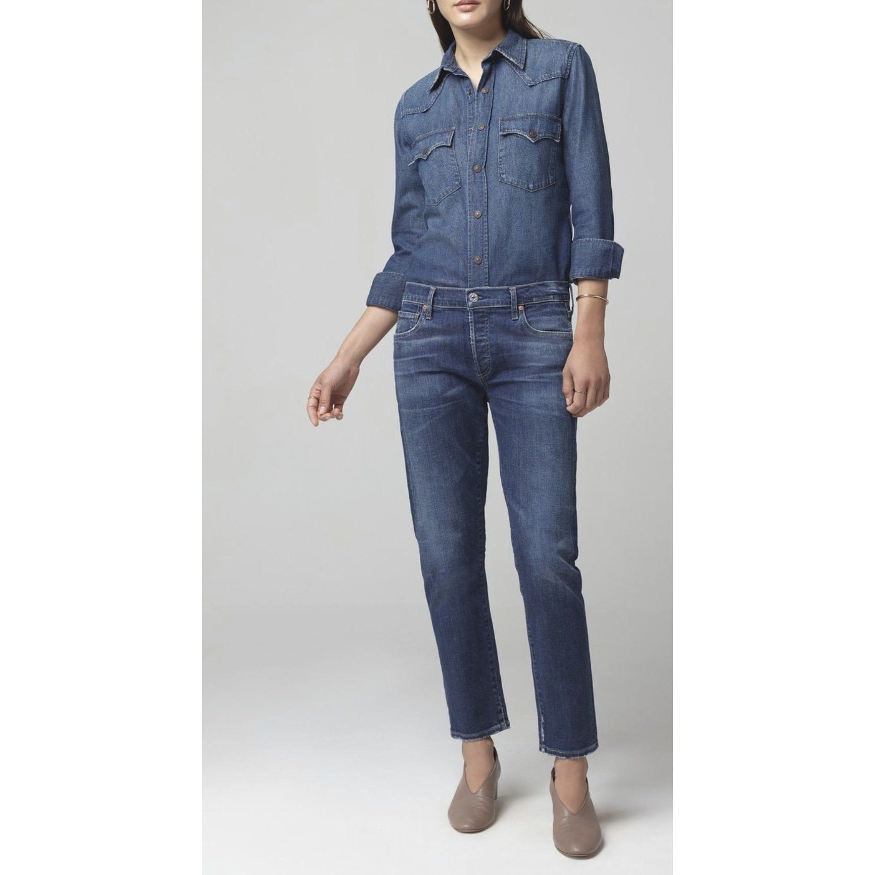 emerson slim fit boyfriend jeans