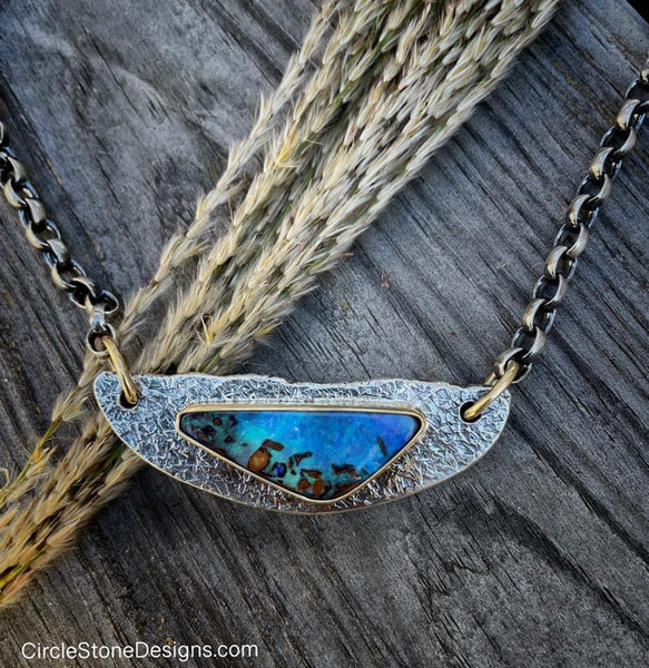 Rugged Bracelets & Hand Forged Jewelry in Maine | Circle Stone Designs