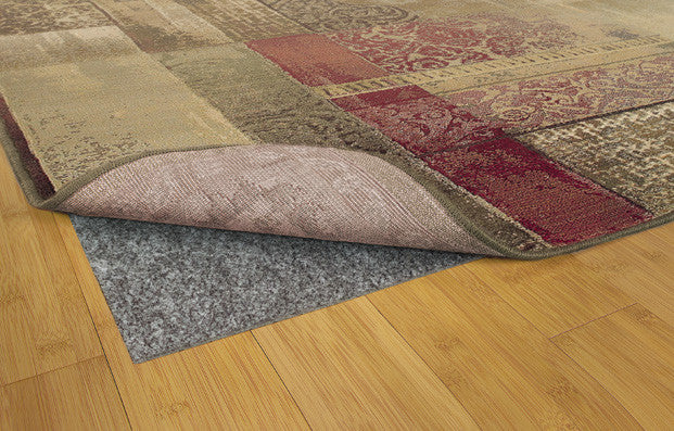 Non-Skid Solid Rubber Braided Rug Pad