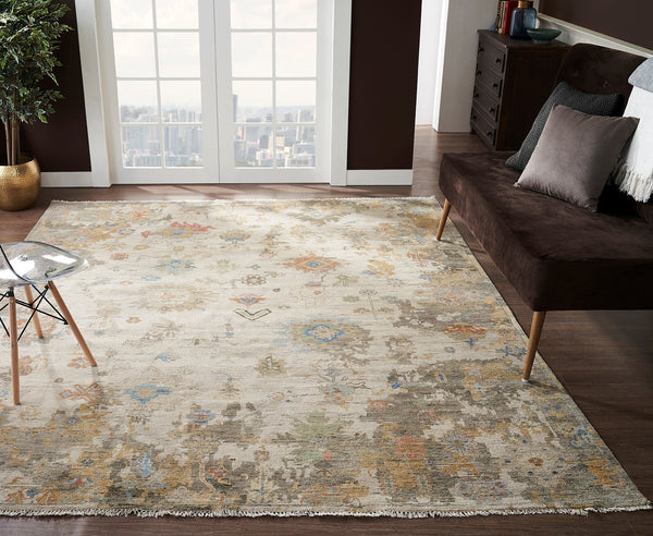 Ancient Boundaries Ancyra ANC-02 Parchment Area Rug – Incredible Rugs ...