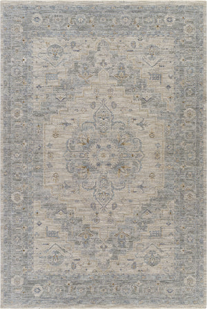 Surya Avant Garde 3 X 4 (ft) Medium Grey Indoor Medallion Oriental Area Rug  in the Rugs department at