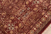Momeni Belmont BE-07 Red Area Rug Closeup