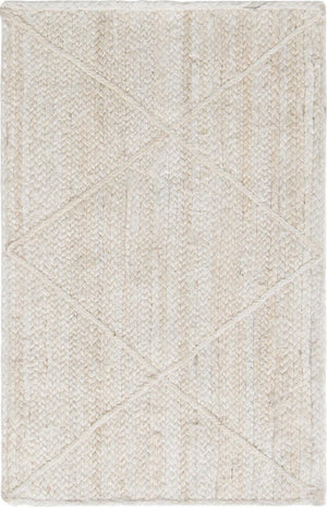 Unique Loom Braided Jute MGN-5-7-8 White Area Rug – Incredible Rugs and  Decor