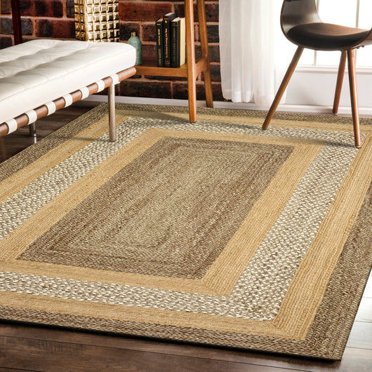 LR Resources Classic Jute 81206 Gray/Natural Area Rug – Incredible Rugs and  Decor
