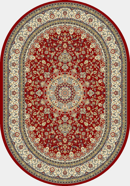 Dynamic Rugs Ancient Garden 57119 Red/Ivory Area Rug – Incredible Rugs