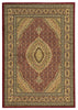 Linon Elegance Collection RUG-EE11 Red/Ivory Area Rug main image