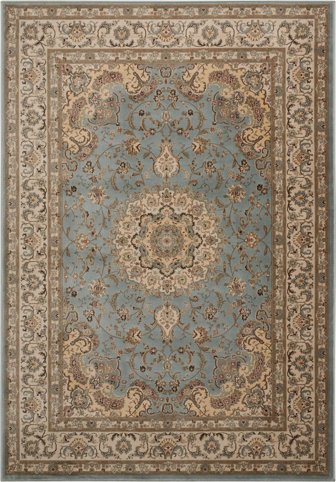 Nourison Ararat ARA02 Light Blue Area Rug – Incredible Rugs and Decor