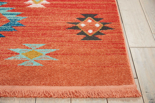 Nourison Caribbean CRB07 Rust Area Rug – Incredible Rugs and Decor