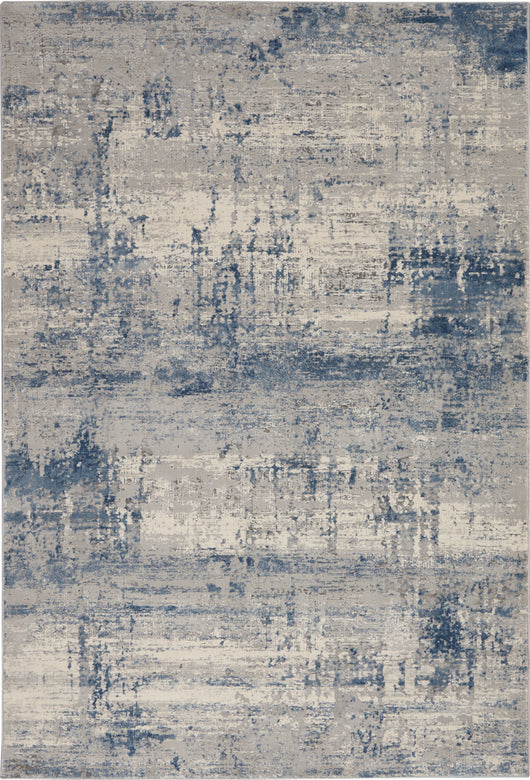 Rustic Textures RUS10 Ivory/Blue Area Rug by Nourison – Incredible Rugs and  Decor