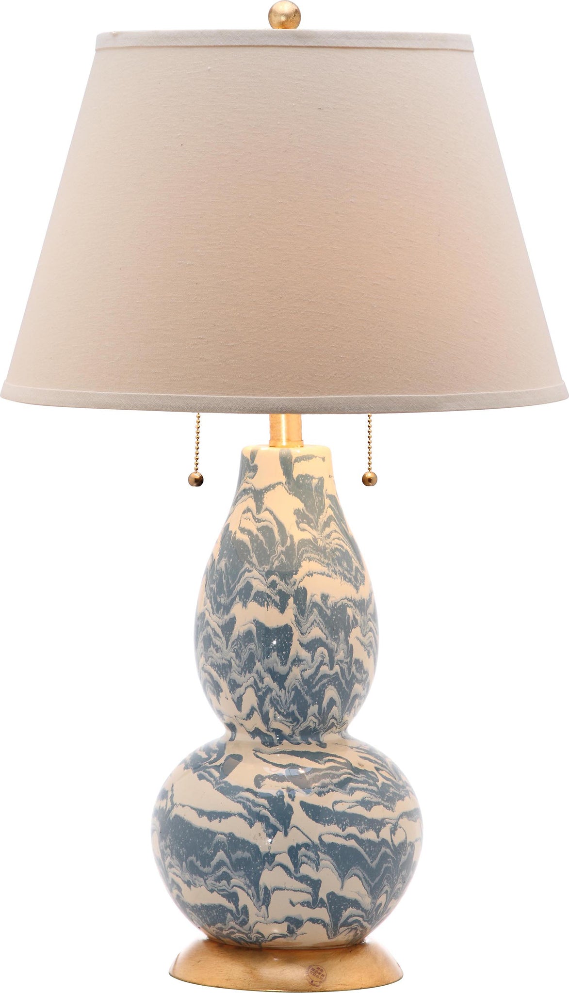 safavieh blue table lamp