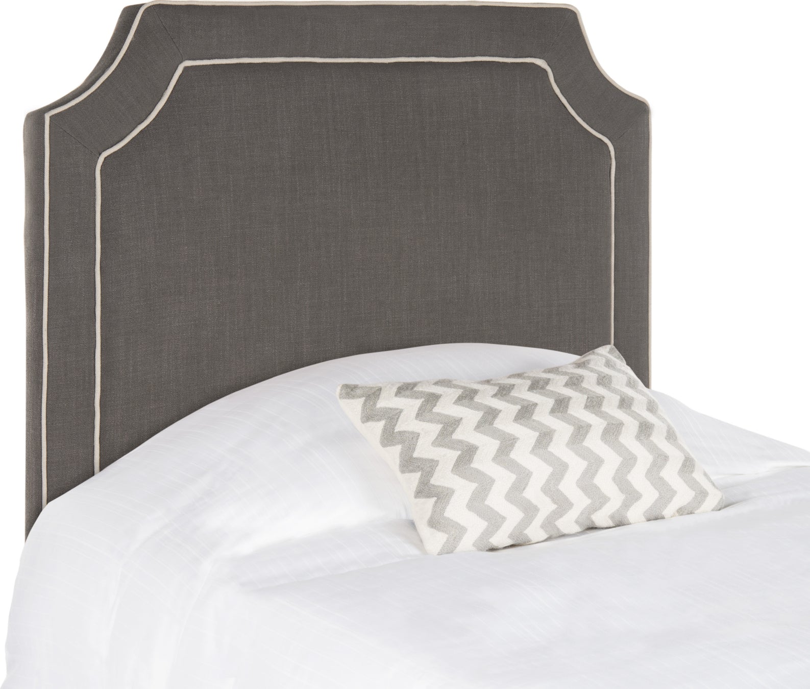 Safavieh Dane Oyester And White Piping Headboard Incredible Rugs And   S Safavieh Mcr4032b 2048x2048 