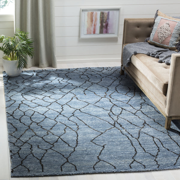 Safavieh Moroccan MOR555 Blue/Black Area Rug – Incredible Rugs and Decor