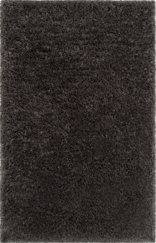 Supreme Shag Sgs621 Hand Tufted Area Rug - Dark Grey - 8'x10