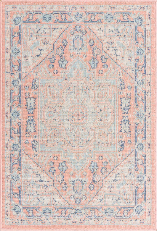 Unique Loom Baracoa T-F509 Pink Area Rug – Incredible Rugs and Decor