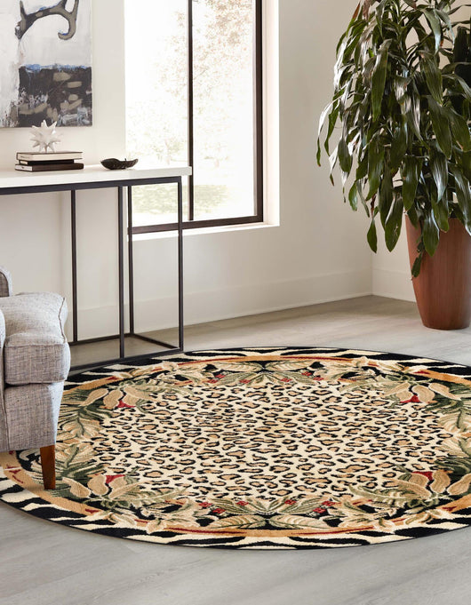 Jungle Safari Animal Print Rug Runner