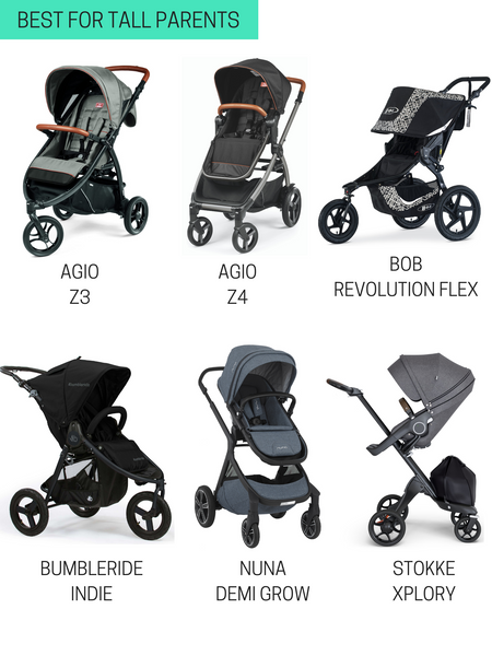 jogging stroller for tall parents