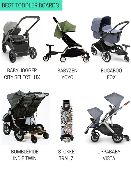 best stroller with glider board