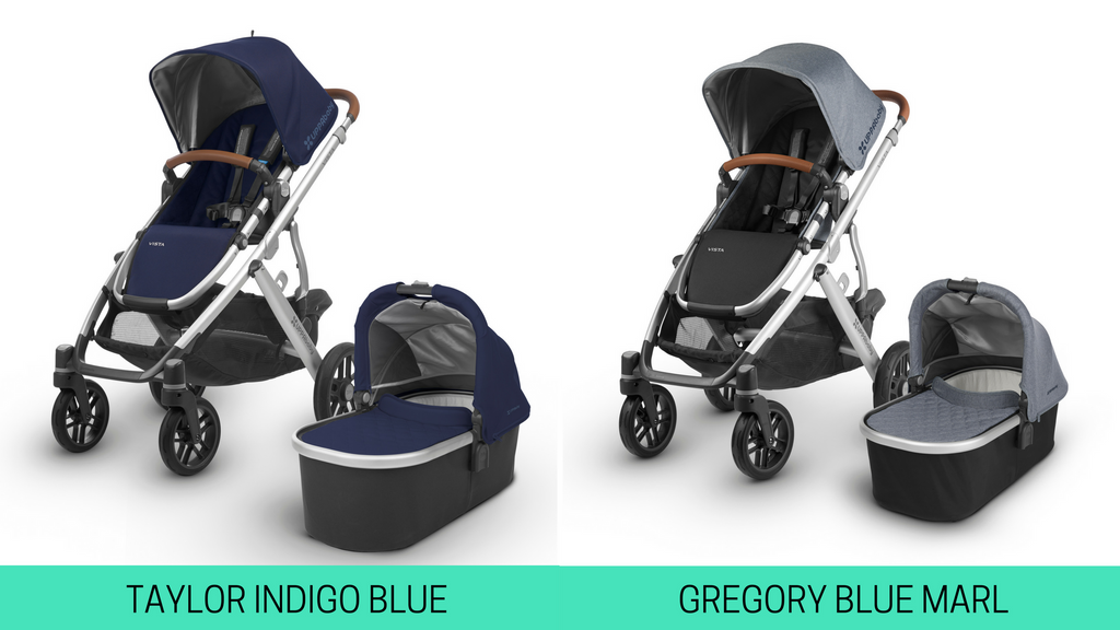 difference between uppababy cruz 2017 and 2018