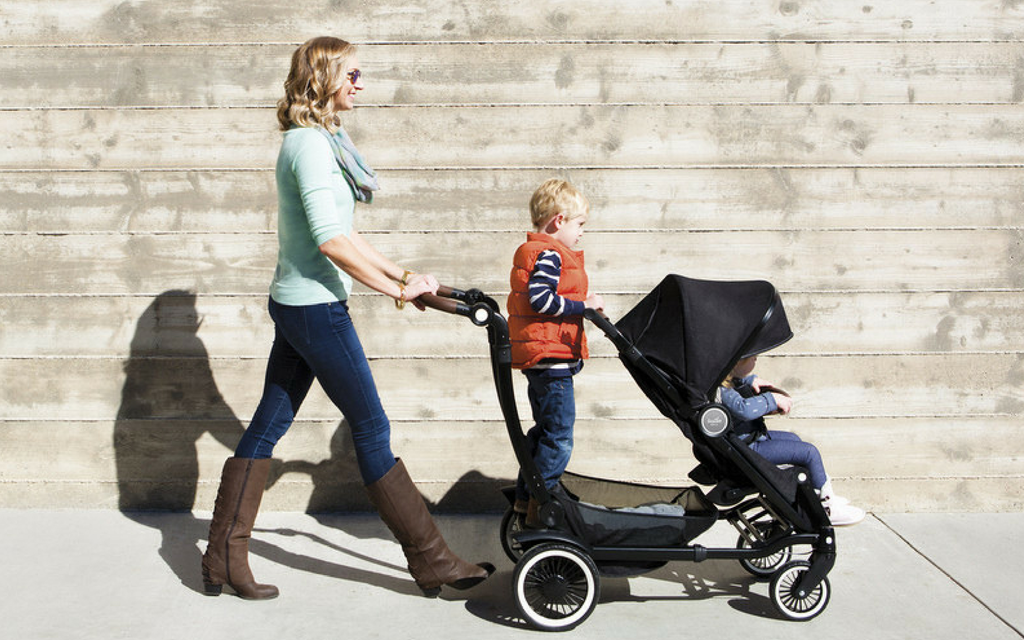 austlen entourage double stroller