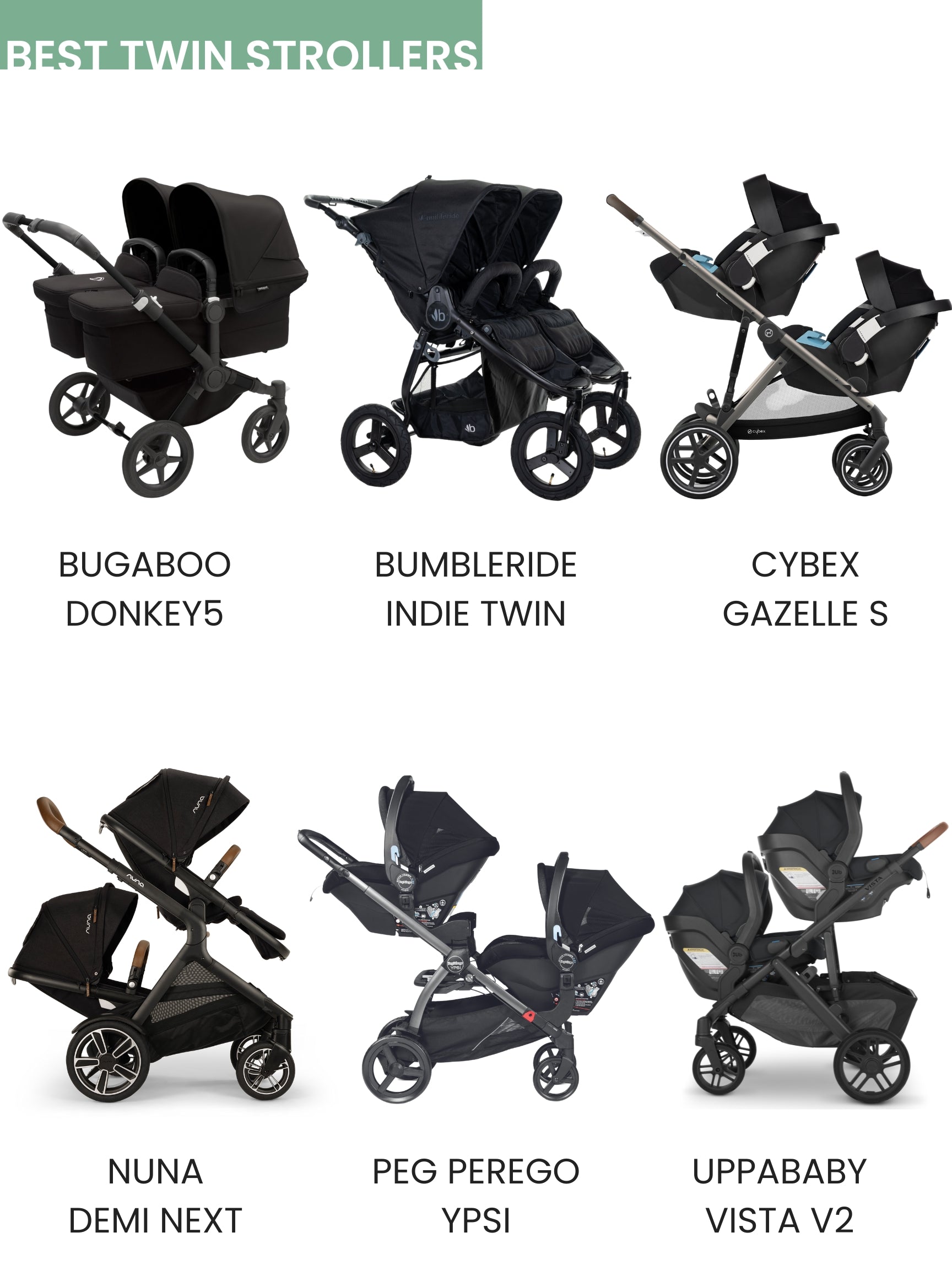 Best twin strollers