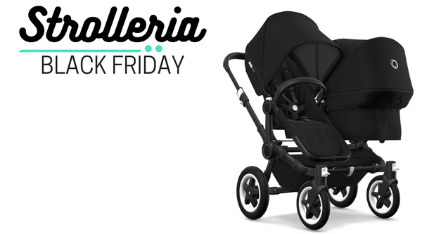 bugaboo donkey 2 black