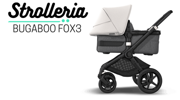 Bugaboo Fox 3 Stroller, 2021, Graphite, Midnight Black